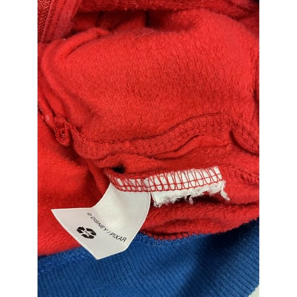 DISNEY Store Cars Lightning McQueen Boy Hooded Jacket Rust eze Red size 2 2T - Picture 9 of 9